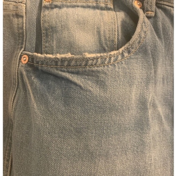 We the Free by FP  NWT Women's Out West Blue Denim Pockets Stovepipe Jea… - Picture 6 of 12